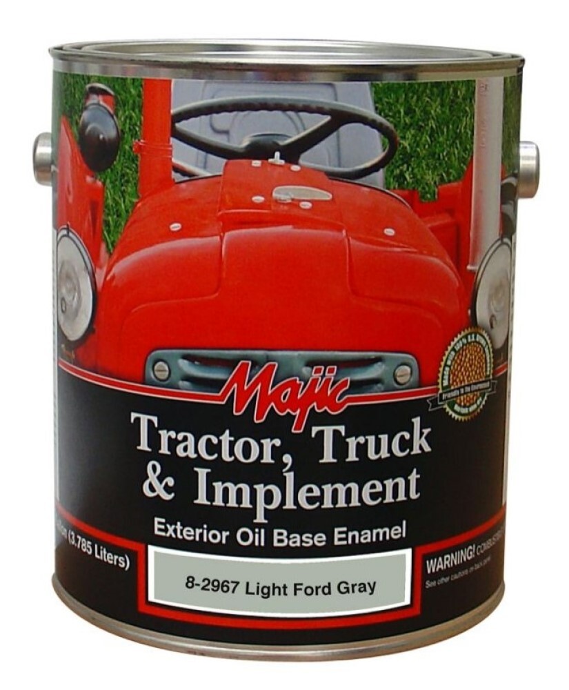 Majic 829671 Tractor Truck & Implement Enamel Paint Light Ford Gray 1