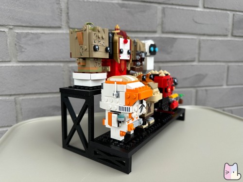 Półka Stojak wystawowy Podium do kolekcji LEGO BrickHeadz – Stylowy i przestrzeń - Zdjęcie 3 z 6