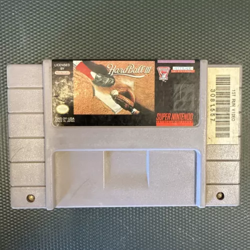 Super Nintendo HardBall III (Super Nintendo Entertainment System, 1994)
