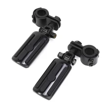 1" 1.25" Engine Guard Highway Bar A Set Footpegs For Indian Chief Dark Horse US 