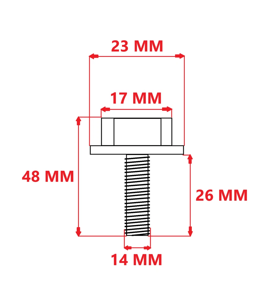 PARA SEAT CORDOBA 6L 02-09 EXEO 3R 08-13 IBIZA 6J 6L 02- PERNO TUERCA RUEDA PERNO 17MM Foto 2 de 4