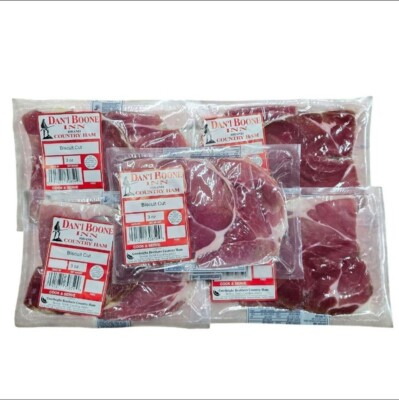 Danl Boone Inn Brand Country Ham 5-3 Oz. Biscuit Cut Packs