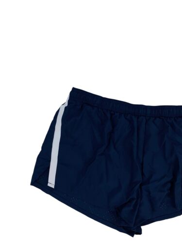 NUOVO pantaloncino da corsa Nike Fast 2" Dri-Fit foderato blu bianco uomo taglia L CV2821-420 - Foto 4 di 6