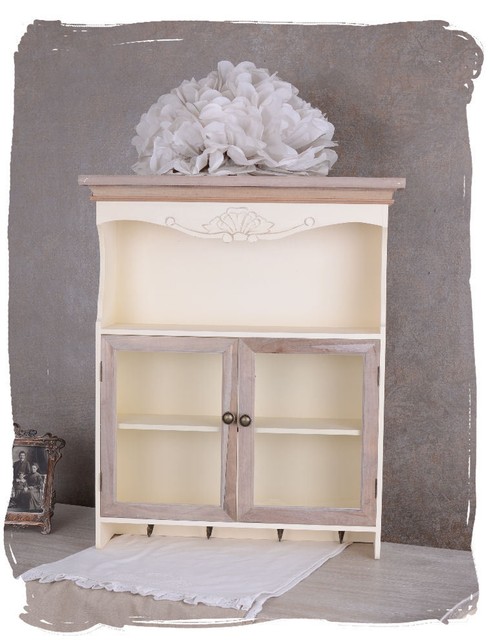 Kitchen Shelf Wall Shelf Hook Bar Shabby Chic Wall Cabinet Country