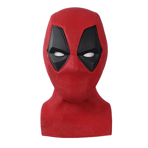 Deadpool Wade Wilson Cosplay Helmet Superhero Mask Costume Accessory - Picture 10 of 12