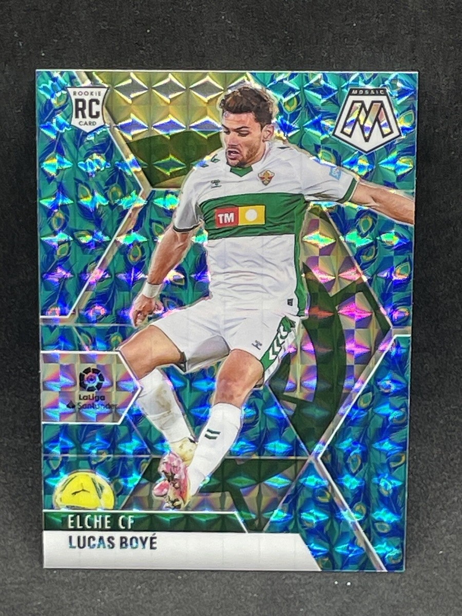 20-21 久保建英 Mosaic La Liga Peacock PSA 10 2020-21 Panini Mosaic La Liga LUCAS BOYE ROOKIE PEACOCK PRIZM SP