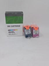 2PK for HP 62XL HP62 Blk Clr C2P025AN Ink Cartridge for ENVY 5664 5665 7644