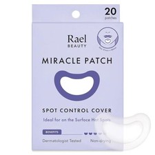 Rael Large Hydrocolloid Pimple Patches, Acne Patch Spot Control Cover 20 Count 