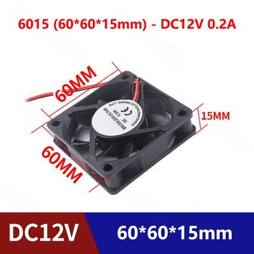 DC 5V 12V 24V Cooling Fans Computer Case Fan CPU PC Case Heatsink 40mm to 120mm - Picture 20 of 30