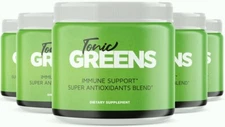 (5 Pack) Tonic Greens Powder, Tonic Greens Advanced Immune Support Drink Mix