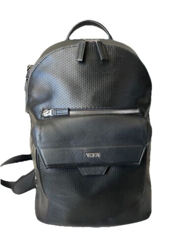 Tumi backpack black leather - Gem Tumi backpack black leather - Gem