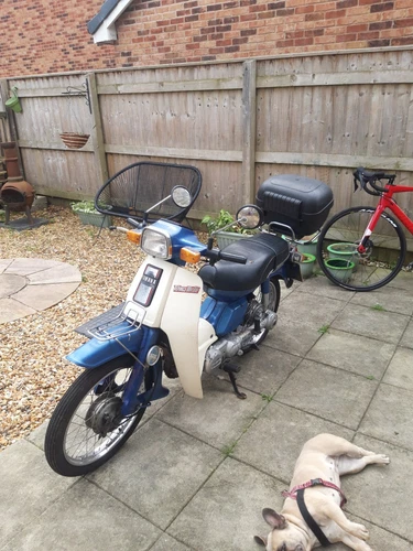 YAMAHA TOWNMATE T80 classic motorcycle not a c90 - Picture 9 of 10