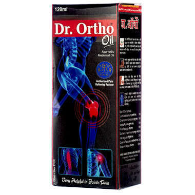 3 pc DR.ORTHO OIL 120 ML, PAIN RELIEF OIL, MRP 295/ x 3 with GST INVOICE available at Ebay for Rs.904