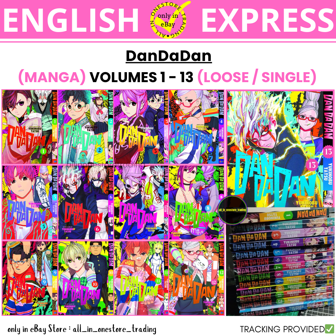 DanDaDan Manga English Version Volume 1-13 Individual Set -Pick