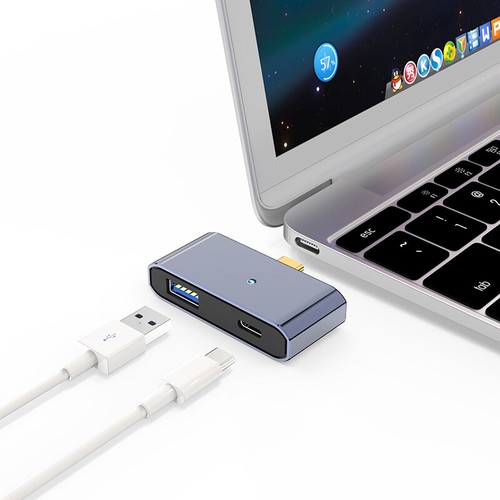 Universal 3in1 USB Type-C Hub TF SD Memory Card Reader For Iphone For Ipad - Photo 8/18