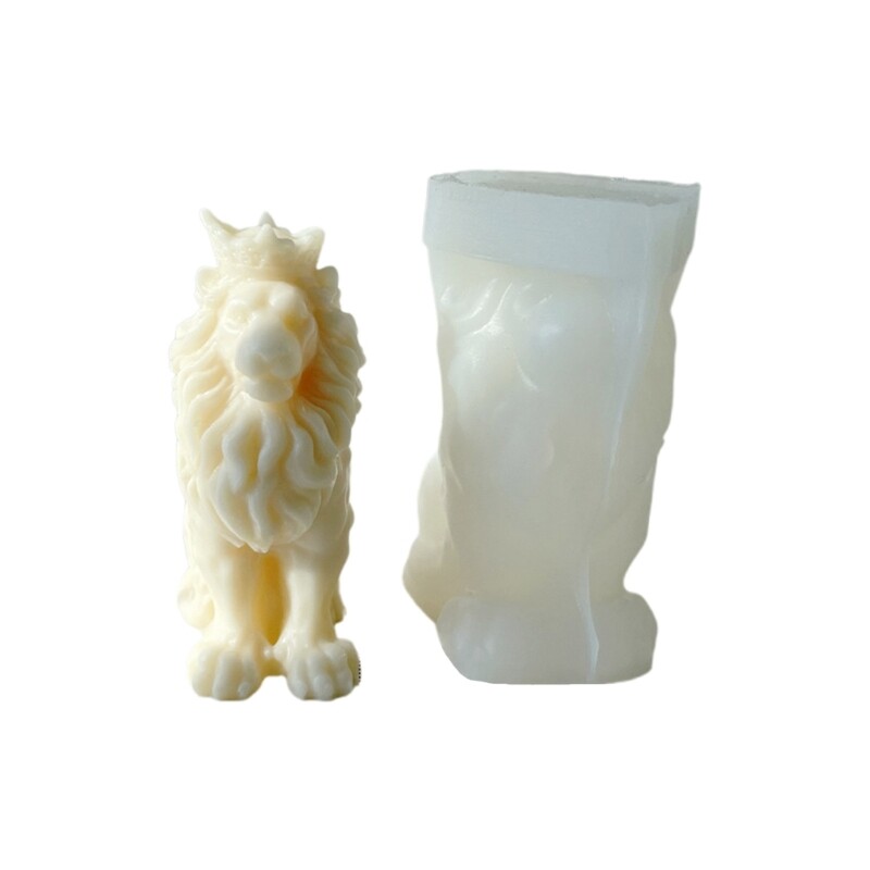 Animal Lion-King Epoxy Resin Mold Handmade Mold Home Craft
