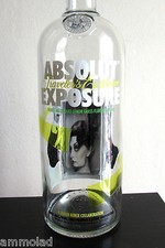 Rare ABSOLUT Vodka Limited Edition Exposure Johan Renck Design Huge Empty Bottle