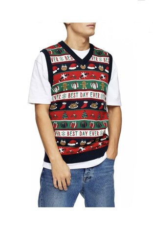 Christmas Sweater Vest 