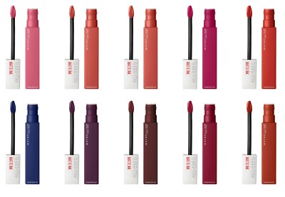 Maybelline Superstay Matte Ink CITY EDITION Liquid Lipstick pick your shade