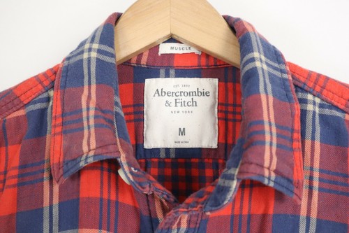 Abercrombie \u0026 Fitch Mens Sz Medium Red 
