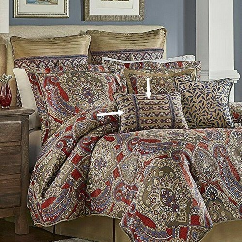 Croscill Margaux Pillow Boudoir Lumbar Decorative 19"x13" New - Picture 9 of 12