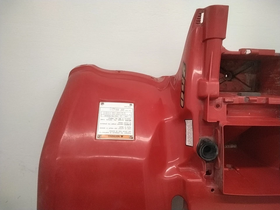 2006 SUZUKI OZARK 250 LTF250 2X4 OEM REAR BACK FENDER MUD GUARD - Image 3 of 4