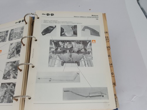 Manual De Oficina para Fiat Uno 45 55 70 SX Asistencia Técnica '1985 - Imagen 12 de 24