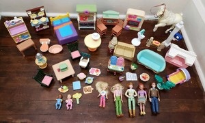 Fisher-Price-Loving-Family-Dollhouse-Furniture-amp-People-Figures-Lot