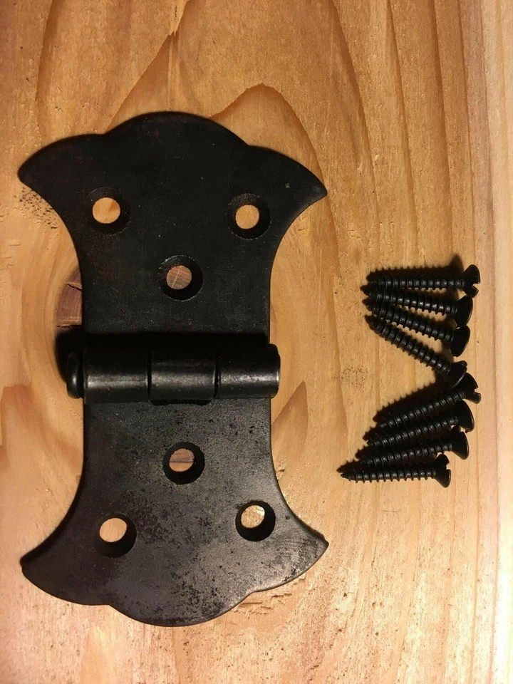 Bisagra de hierro fundido estilo antiguo Foto 3 de 4