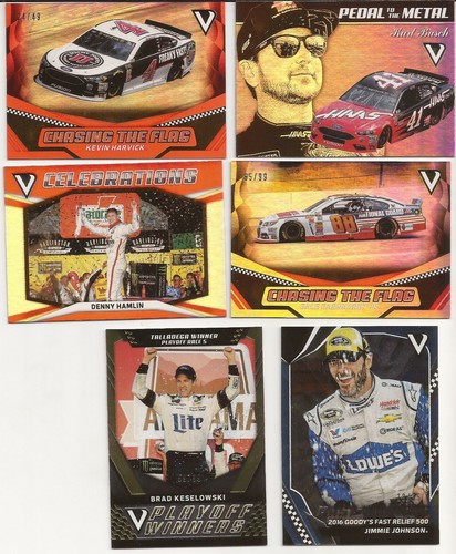 Insertos de lámina base Nascar 2018 Panini Victory Lane Racing paralelos a tu elección - Imagen 2 de 4