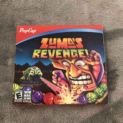 Zuma s Revenge! PC CD-ROM Windows XP/Vista/7 New Sealed 2009