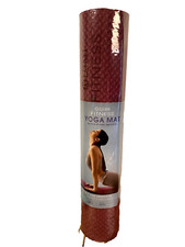 Lomi Fitness - Yoga Mat - Slip Free Material - Ruby Red - 68in x 24in New