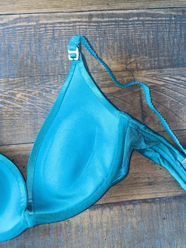 32A Victoria’s Secret The Miracle Bra Push Up VS Womens Ladies New Sexy Green - Picture 7 of 7