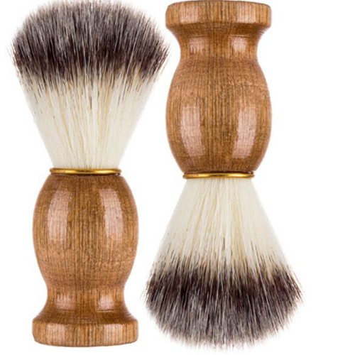 New 100% Pure Badger Hair Shaving Badger Brush for Men's For All Skin Types Wood - Picture 2 of 7