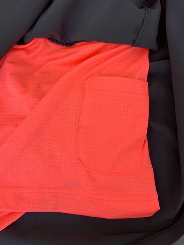 Adidas Skort Women Medium Black Coral Climalite Golf Tennis Running Training NEW - Picture 6 of 9