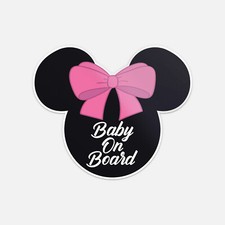 Baby Child On Board Mouse Vinyl Vinyl Sticker Decal