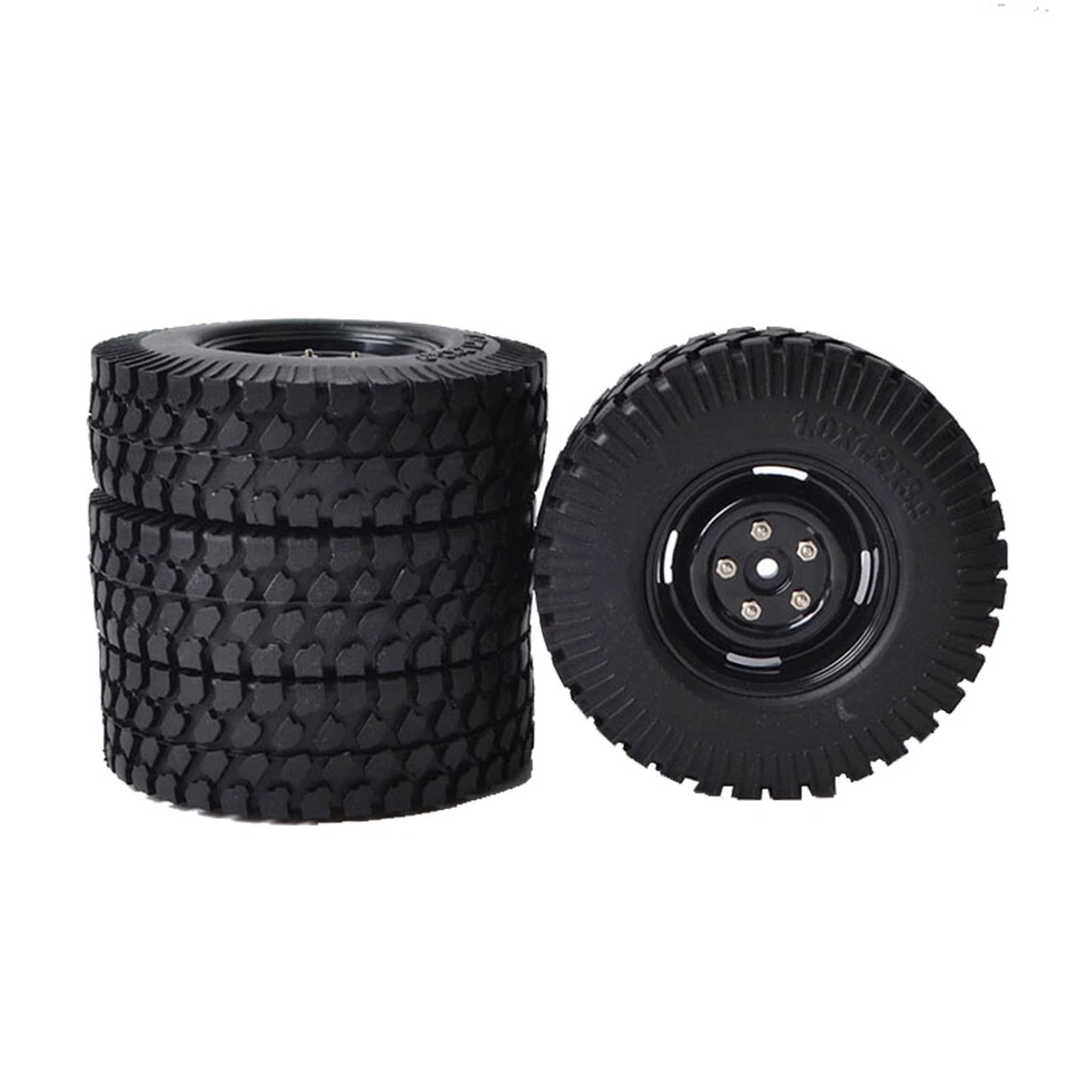 1,9 Zoll Reifen Räder 98MM für 1/10 RC Rock Crawler Auto Axial SCX10 D90 CC01 - Bild 3 von 4