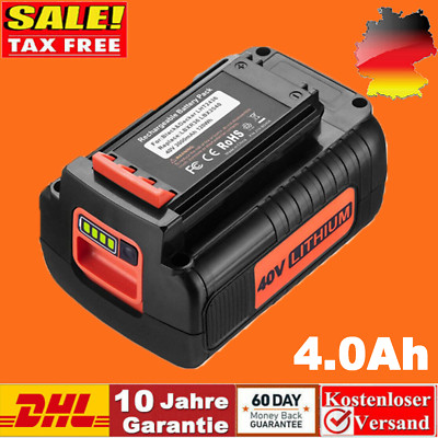 36V 4,0Ah Für Black & Decker  Li-Ion Akku LBXR36 LBX2040 BL20362 LHT2436