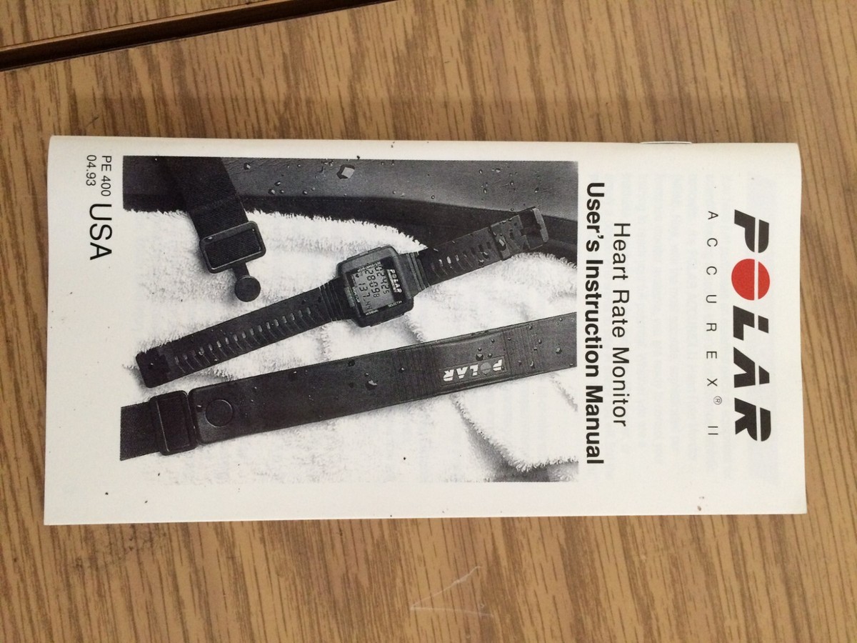Montre Cardiofréquencemètre Polar Accurex Plus – Noir – Occasion Fonctionnelle