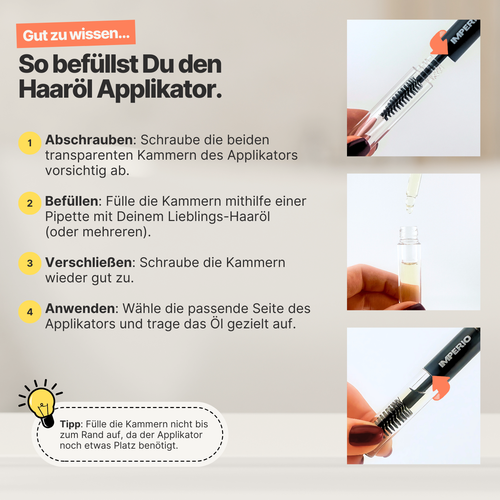 IMPERIO® Haaröl Applikator - Bild 7 von 7