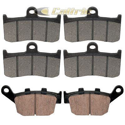 Caltric Front /& Rear Brake Pads for Kawasaki Zx900 Zx-900 Ninja Zx9R Zx-9R 1997-2001 Front Rear