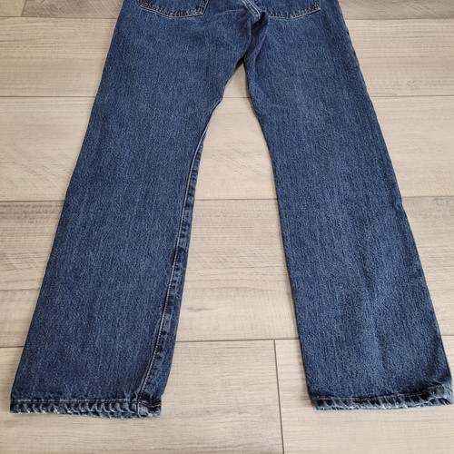 Levi's 501 Jeans Herren 28x30 Blau Button Fly Original Fit Denim Hose Norm Core - Bild 17 von 22