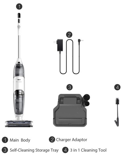 Tineco iFloor Cordless Wet Dry Vacuum and Hard Floor Washer - 2-DAY SHIP