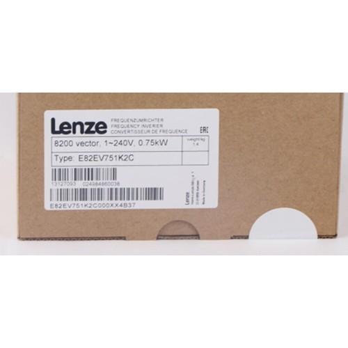 NEW Lenze E82EV751K2C E82EV751_2C Inverter - Picture 1 of 9