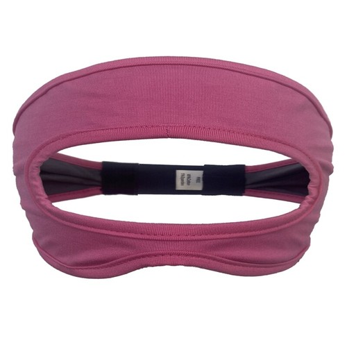 Unisex Absorbent Cover Breathable Sweat Band Adjustable Solid Color Eye Mask - Picture 11 of 14