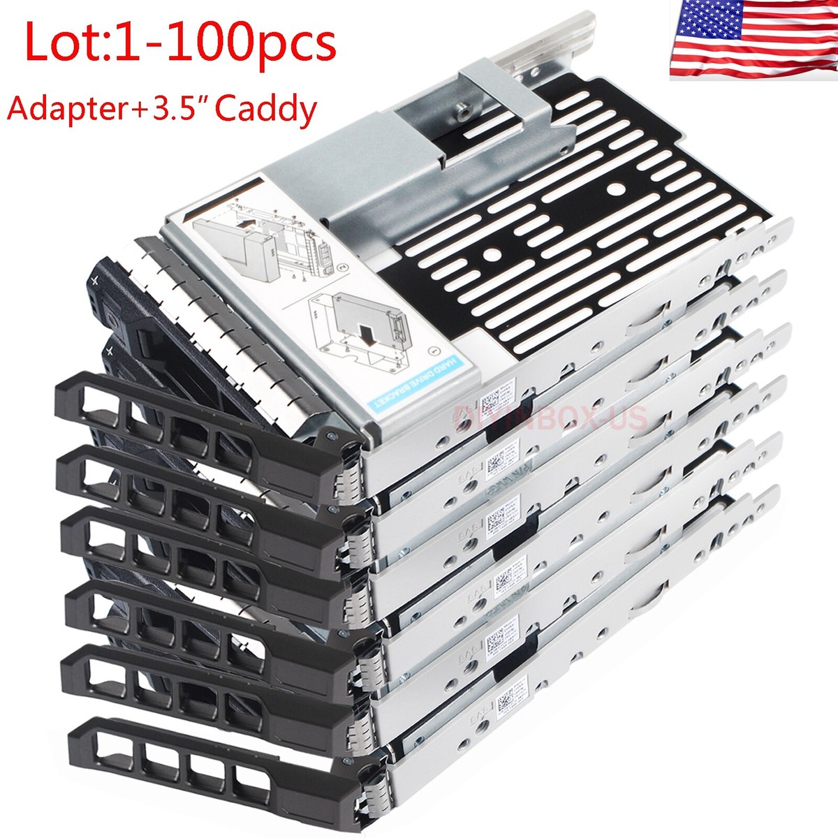 dell poweredge t330 t430 t630 r230 r330 r430 r530 r630... Hard Drive Caddy Dell 3.5" For PowerEdge R330/T330/T430/T630 Servers ...