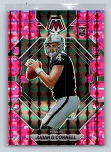 2023 Panini Mosaic #281 Aidan O'Connell Camo Pink Mosaic