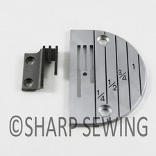 NEEDLE PLATE & FEED DOG fits YAMATA FY5318 ARTISAN 797 797A 797AB,12482,12481