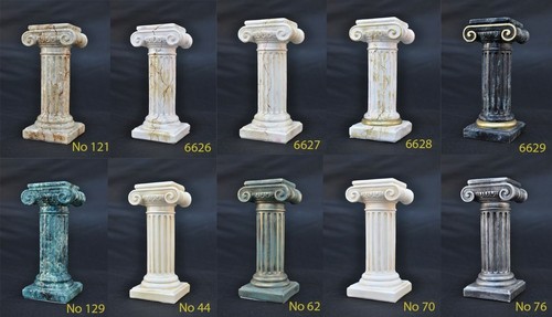 XXL Deko Vase Blumen Design Boden Dekoration Topf Antik Stil Raum Vasen 55cm Neu - Bild 5 von 7