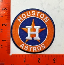 Houston Astros Embroidered Iron-On/Sew-On Logo Patch Badge